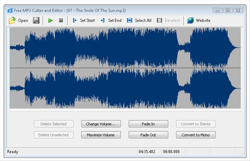 Free Mp3 Cutter And Editor For Mac